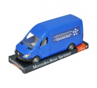 гр Автомобіль "Mercedes-Benz Sprinter" вантажний 39702 (синій) на планшетці (6) "Tigres"