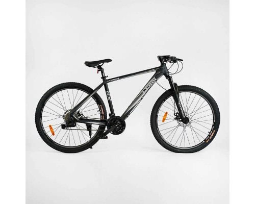 Велосипед Спортивний Corso "Leroi" 27.5" LR-27488 (1) рама алюмінієва 19``, обладнання L-TWOO 27 швидкостей, вилка MOMA, зібраний на 75