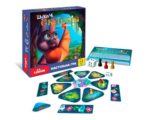 гр Гра LD1049-55 настільна "Шукачі скарбів" (24) "Ludum", в коробці