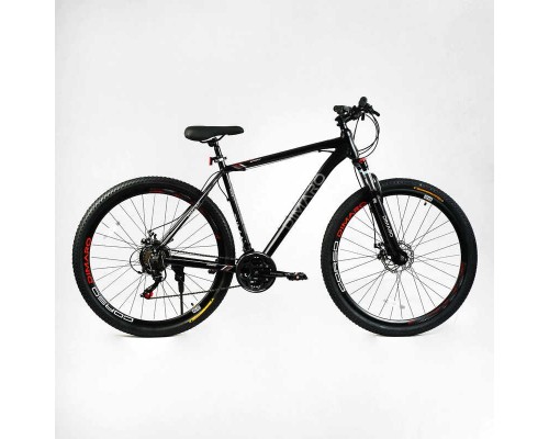 Велосипед Спортивний Corso «Dimaro» 29" дюймів DR-29802 (1) рама алюмінієва 21``, обладнання Shimano 21 швидкість, зібран на 75
