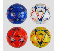 М'яч футбольний М 48466 (80) "TK Sport", 4 кольори, вага 300-310 грамів, гумовий балон, матеріал PVC, розмір №5, ВИДАЄТЬСЯ МІКС