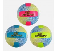 М`яч волейбольний M 48506 (60) "TK Sport", 3 види, матеріал м`який PVC, вага 280-300 грамів, розмір №5, ВИДАЄТЬСЯ ТІЛЬКИ МІКС ВИДІВ