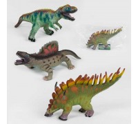 Динозавр музичний Q 9899-507 А (36/2) 4 види, м'який, гумовий, 41 см, 1 шт, в пакеті