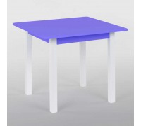гр Столик 60 * 60 колір фіолетовий, квадратний (1) висота 52 см, вага 7 кг, "Ігруша"