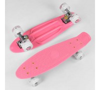 Скейт Пенні борд 2708 (8) Best Board, дошка = 55 см, колеса PU зі світлом, діаметр 6 см