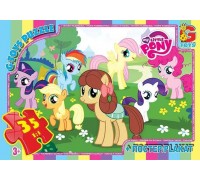 гр Пазлы 35 эл "G Toys" "My litte Pony" MLP 024 (62) +постер