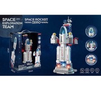 Космічний набір K 05 (8) "Space Exploration Team", світло, звук, 2 космонавти, у коробці