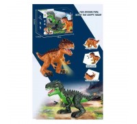 Динозавр 666-36 A (48/2) 2 кольори, “Тиранозавр”, підсвічування, гарчить, ходить, в коробці