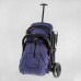 Візок прогулянковий дитячий "JOY" Comfort L-41203 (1) колір СИНІЙ КОСМОС, рама сталь з алюмінієм, футкавер, підсклянник, телескопічна ручка