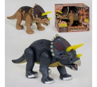 Динозавр WS 5301 (24/2) 35 см, ходить, підсвічування, звук, 2 види, в коробці