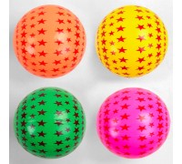 М'яч гумовий C 44672 (500) 4 кольори, діаметр 20 см, вага 60 грамів
