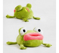 М`яка іграшка M 14656 (30) "Губаста жабка", висота 32 см