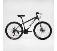 Велосипед Спортивний Corso «WILDS» 26" дюймів WL-26682 (1) рама сталева 15’’, перемикачі Saiguan, 21 швидкість, зібран на 75
